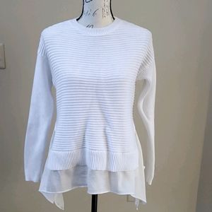 Ladies white sweater-Excellent condition-Size S